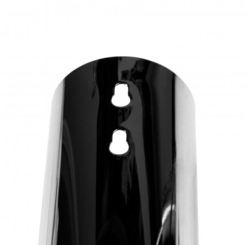 Ёршик настенный Nofer из нержавеющей стали глянцевый 09073.B