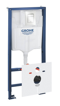 Система инсталляции для унитаза Grohe Rapid SL с панелью смыва Skate Cosmopolitan S, альпин-белый 39