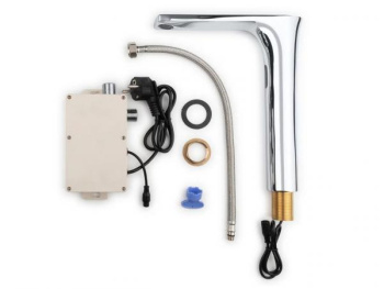 Автоматический кран Nofer для раковины высокий 07264.B