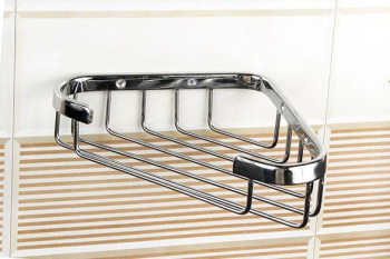 Мыльница в сеточку треугольная Nofer Niza 09052.B