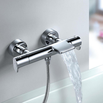 Смеситель термостатический Ramonsoler Alexia для ванны с каскадным изливом 363901S