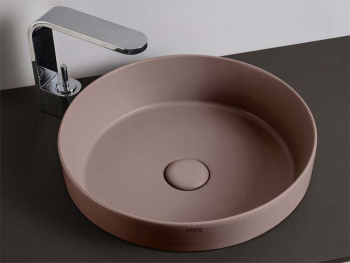 Раковина встраиваемая Cielo Enjoy EJLASIT CP 40 см розовый