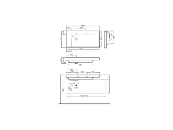 Раковина подвесная Hatria GRANDANGOLO Y0VA01