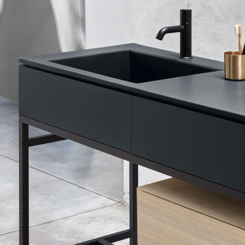 Раковина встраиваемая Cielo Milano MILA FN 120 см коричневый