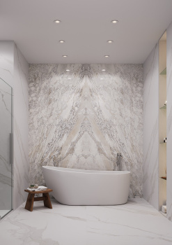 Слэб керамический STAROSLABS Domino Ash - B 2800x1200x6 Elegance Polished шт