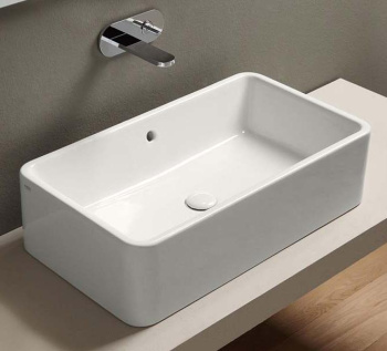 Раковина накладная Cielo Shui Comfort SHLAA10020 TL 100 см белый