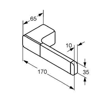 Держатель запасного рулона туалетной бумаги Kludi E2 4997205