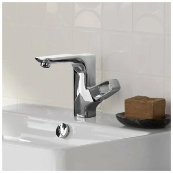 Смеситель для раковины Axor Urquiola 11020800 один источник, сталь