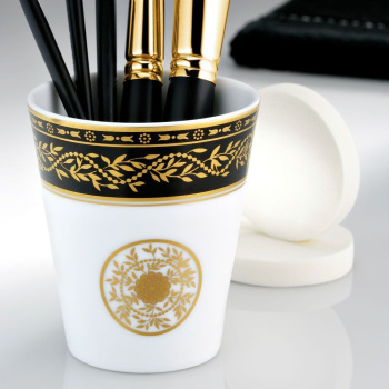 Стакан THG Marquise Noir Decor Or A7F-A02-4608 белый