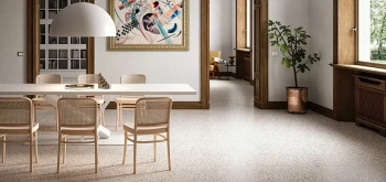 Керамогранит Casalgrande Padana Terrazzo White Lappato 75.5x75.5