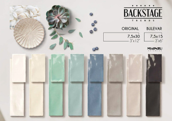 Керамическая плитка Mainzu Backstage Jade Brillo 7.5x30 см PT03162