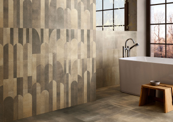 Плитка Villeroy&Boch Arc Noir K1071RR000010 Bronze Metal Border 15x120