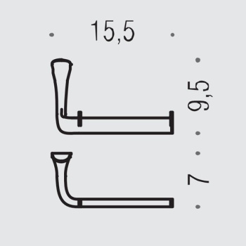 Держатель для туалетной бумаги Colombo Land хром B2808.CR