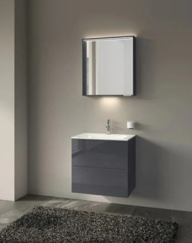 Тумба под раковину Keuco Plan 65 32953110000 антрацит глянцевый