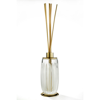 3SC Montblanc Ароматический диффузор, настольный, цвет: прозрачный хрусталь/золото 24к. Lucido MB01PA1CRGD