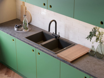 Мойка кухонная Omoikiri Tedori 86-2-WH белая 4993927