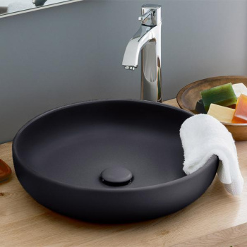 Раковина накладная Cielo Shui SHBA45 BA 45 см черный