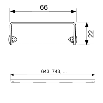 Декоративная решетка Tece Tecedrainline 80 600861 сталь