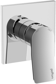 Смеситель для душа Paffoni Rock RO019CR (с внутренней частью)