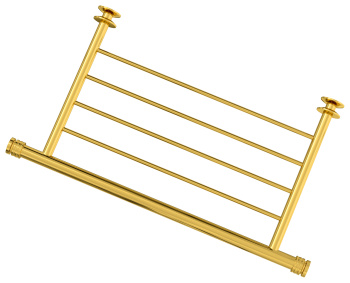 Полка для полотенец Сунержа 03-2012-4370 золото