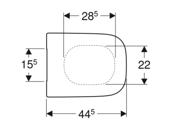 Сиденье для унитаза Geberit Selnova 500.337.01.1 белое
