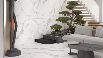 Керамогранит Neodom Classic Marble Statuario Irish Grey Matt 80x160 см N20540
