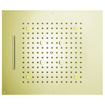 BOSSINI DREAM/3 Верхний душ 570x470 мм, 3 режима (дождь, каскад, туман) с 4 LED RGB, блок питания/уп