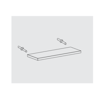 Полка Arbi HO.ME V302 bianco luc