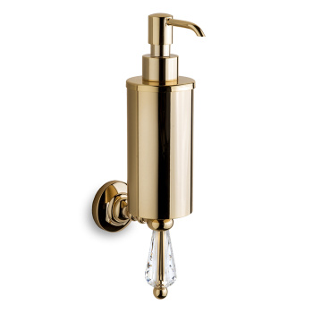 3SC Boheme Дозатор для жидкого мыла, подвесной, цвет: золото 24к. opaco BO01DGO