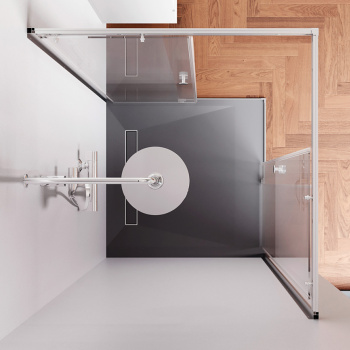 Душевое ограждение AM.PM X-Joy 100x100 W94G-403-100100-MT1K
