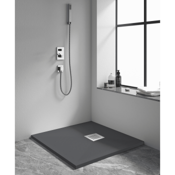 Душевой поддон квадрат STONE TRAY-G 900x900 мм 14152099-02-10