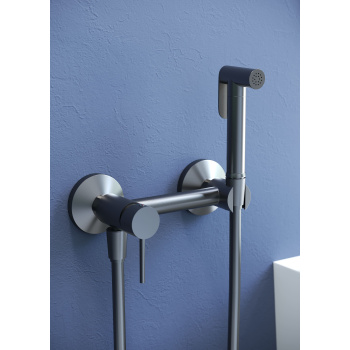 Гигиенический душ со смесителем RGW SP-215Gr 581408215-11