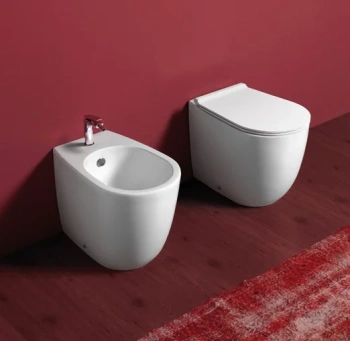 Напольное биде Simas Vignoni  VI 04 bia белый