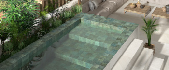 Керамогранит Dune Tahiti Turquoise Glossy 14.7x14.7 м2