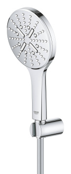 Душевой набор GROHE Rainshower SmartActive 130, 3 вида струй, хром 26581000