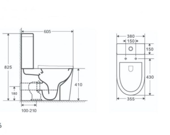 Унитаз напольный Nofer Nantes 23024 черный