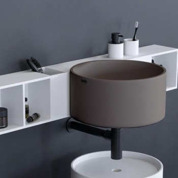 Раковина подвесная Cielo Sella SELSSF AN 40 см коричневый