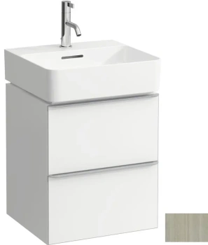 База под раковину LAUFEN SPACE 4.1010.2.160.101.1 - светлый орех-101/ручка-алюминий 43.5*41*52h