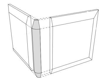 Плитка Esencia Сantonera Blanco Brillo 1.2*20