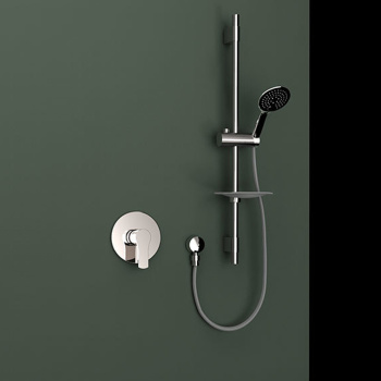 Смеситель для душа Ramonsoler Titanium встраиваемый с ручным душем и штангой K1818012