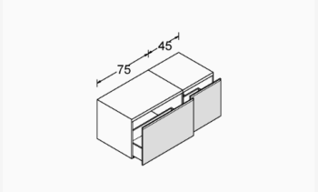 Комплект тумба с раковиной Artelinea Skin 120х50х53см + Зеркало 120х80см с подсветкой + Bluetooth-RASPR017