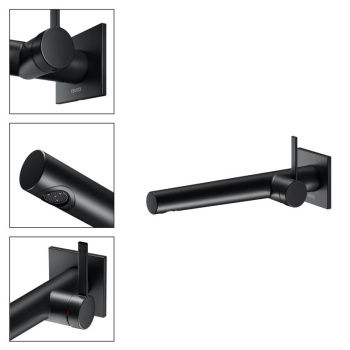 Смеситель для раковины Keuco Ixmo Pure 59516372102 черный