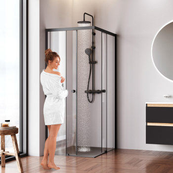 Душевое ограждение AM.PM X-Joy 100х80 W94G-403-10080-BT