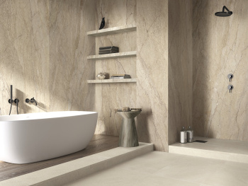 Крупноформатный керамогранит APE XLINING XL Mare Di Sabbia Greige Matt Rect 120x280 м2