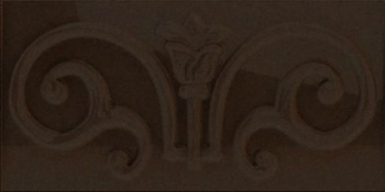 Керамический бордюр LaDiva Listello Genova Caffe 10x20 Luc