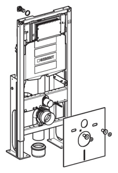 Система инсталляции для унитазов Geberit Duofix UP320 111.380.00.5