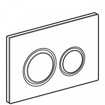 Кнопка смыва Geberit Sigma 21 115.652.SI.1 белый