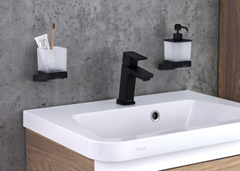 Держатель Ravak 10° TD 210.20 со стаканом, черный X07P557