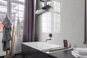 Плитка EQUIPE Island Frame White 6,5x20 31207