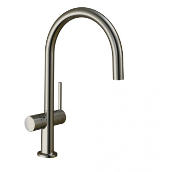 Смеситель для кухни hansgrohe Talis M54, 220, 1jet 72805800 с запорным вентилемсталь